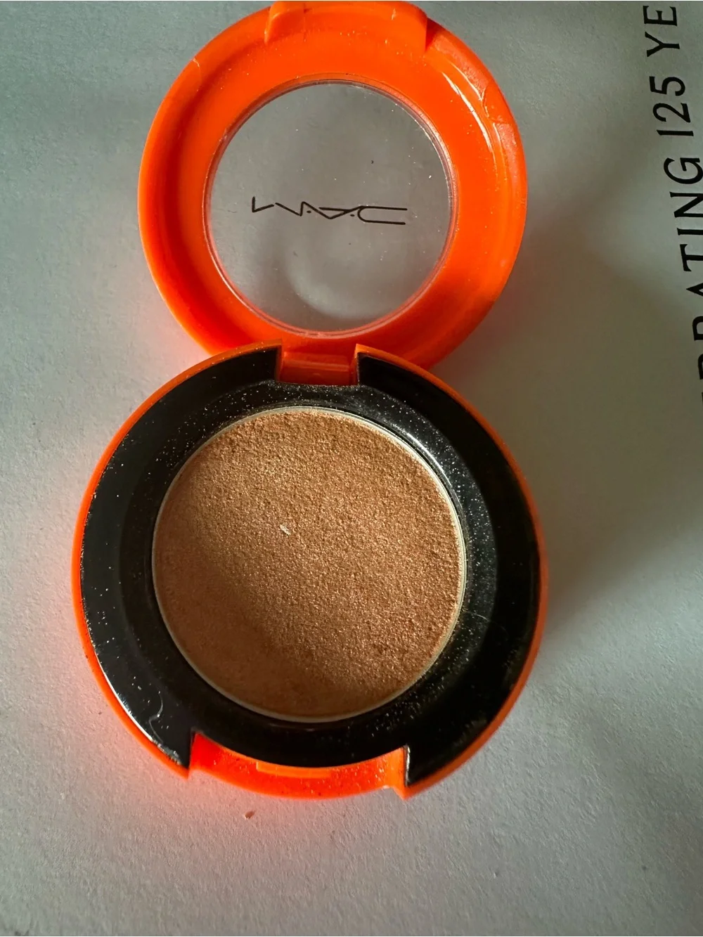 MAC Cosmetics Single Eyeshadow — Shimmery Warm Beige